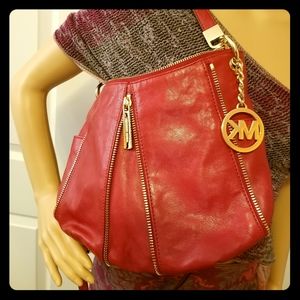 Authentic 'Michael Kor ' Red handbag